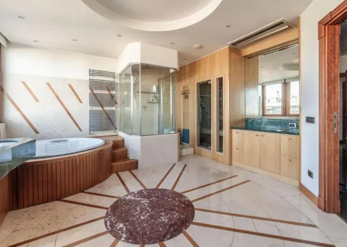 Con Terrazza E Sauna A Monteverde, Roma, Italia דירה *